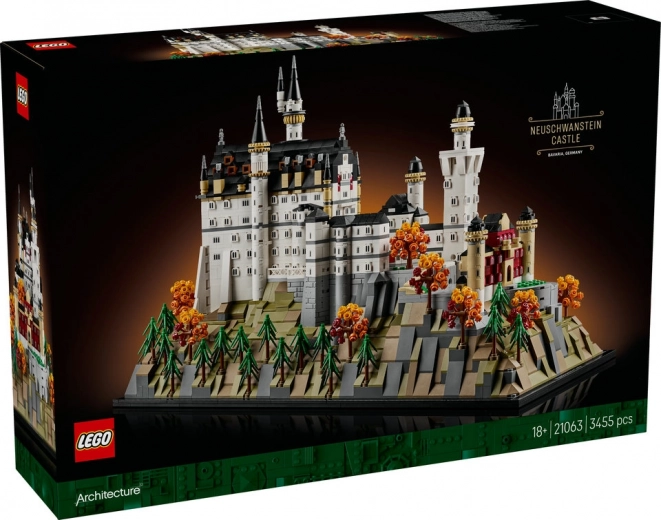 Lego Architecture Neiušvānšteinas pils 3455 detaļas