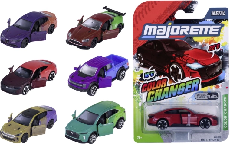 Majorette premium color-changing car - 1 piece