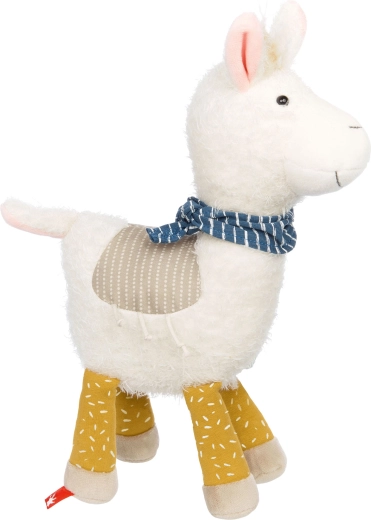 Raibā plīša lama Sigikid 29 cm