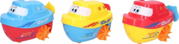 Wind-up Water Boat 10.5 cm