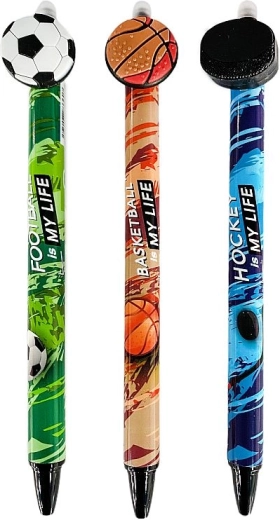 Erasable gel pen Concorde Sport, blue refill 0.5 mm