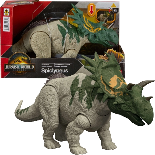 Jurassic World Odrodzenie dinozaura figūriņa Spiclypeus 30 cm ar skaņām