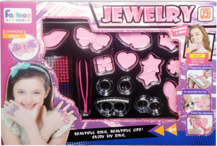 Ring Set for Decorating with Rhinestones