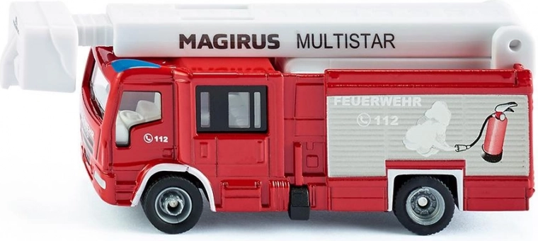 Siku Super Fire Truck MAGIRUS MULTISTAR with Telescopic Boom 1:87