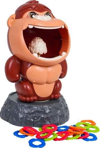 Rotating gorilla as a moving target