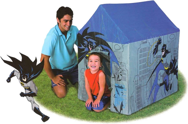 Bestway bērnu telts mājiņa Batman 107 × 76 × 114 cm - 1 gab.