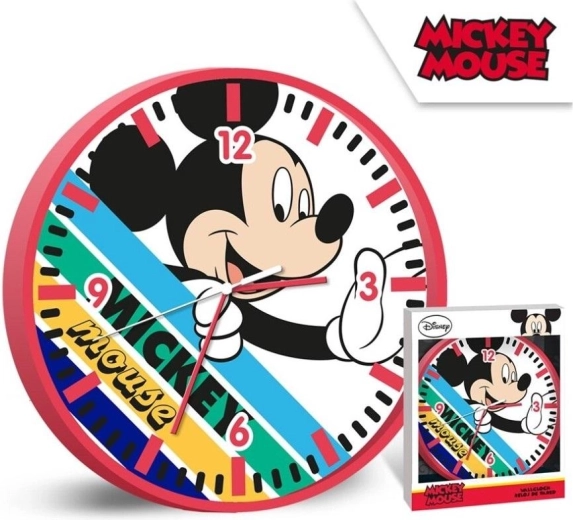 Mickey sienas pulkstenis – 1 gab.