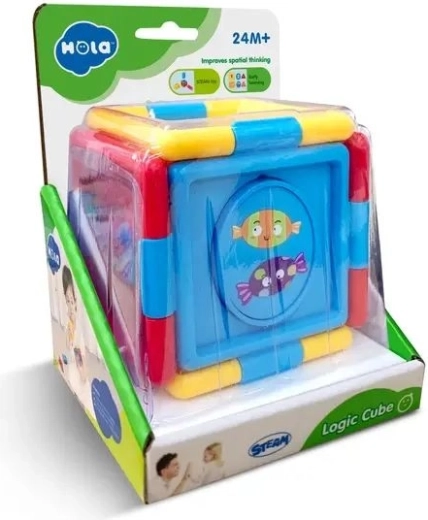 Loģiskais kubs Hola SmilyPlay