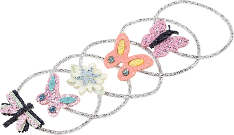 Souza! butterfly hair ties Xaja - 5 pcs