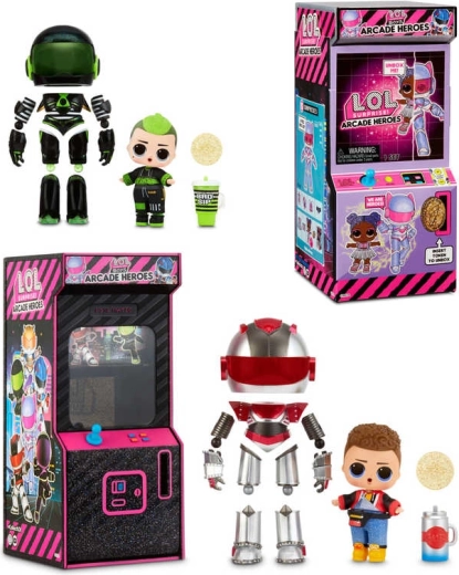 L.O.L. Surprise Arcade Heroes lelle zēns varonis - 1 gab.