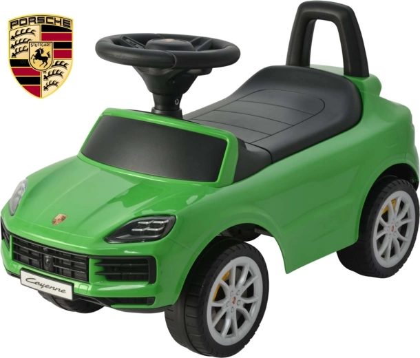 Milly Mally Porsche Cayenne S Green Ride-On Car for Children