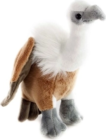Plīša stāvošs grifs