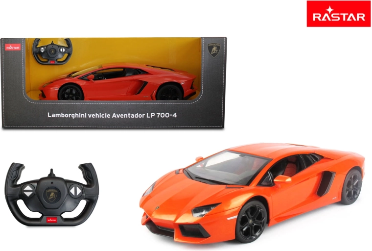Rastar RC auto Lamborghini Aventador 1:10 oranžs