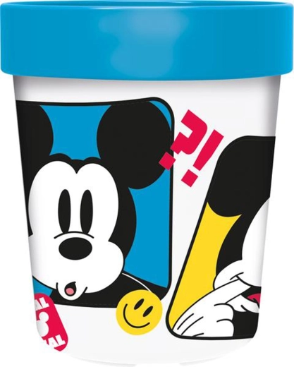 Plastmasas krūzīte MICKEY ar neslīdošu pamatni 260 ml