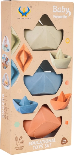 Eco bath boat set for kids