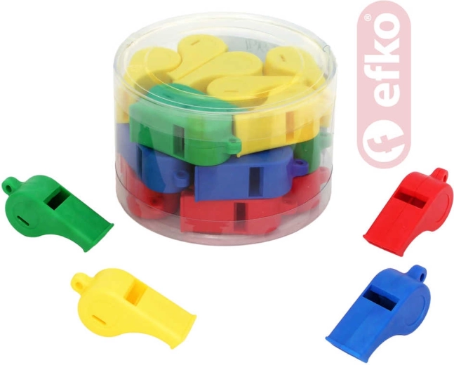 Efko divtoņu tiesneša svilpe, plastmasas – 1 gab.