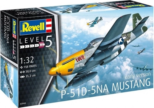 Revell P-51D Mustang plastic aircraft model 1:48
