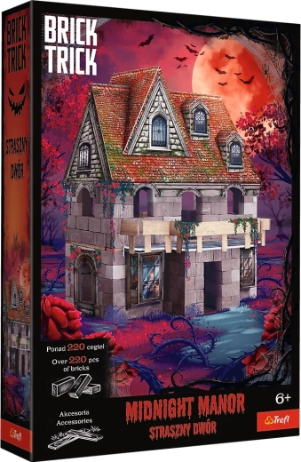 BRICK TRICK Construction Set Haunted House L, 220 pieces