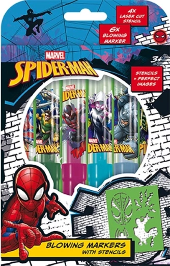 Spiderman blow markers - 1 piece