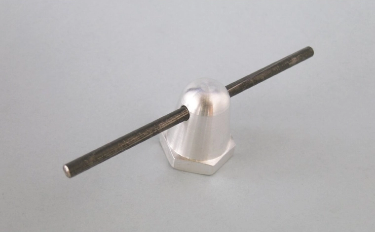Jamara alumīnija spineris SW 22 mm M6 – 1 gab.