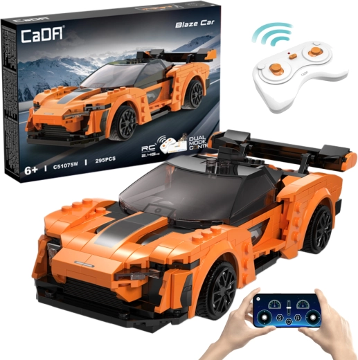 CaDA Blaze Car Orange Remote-Controlled Sports Car