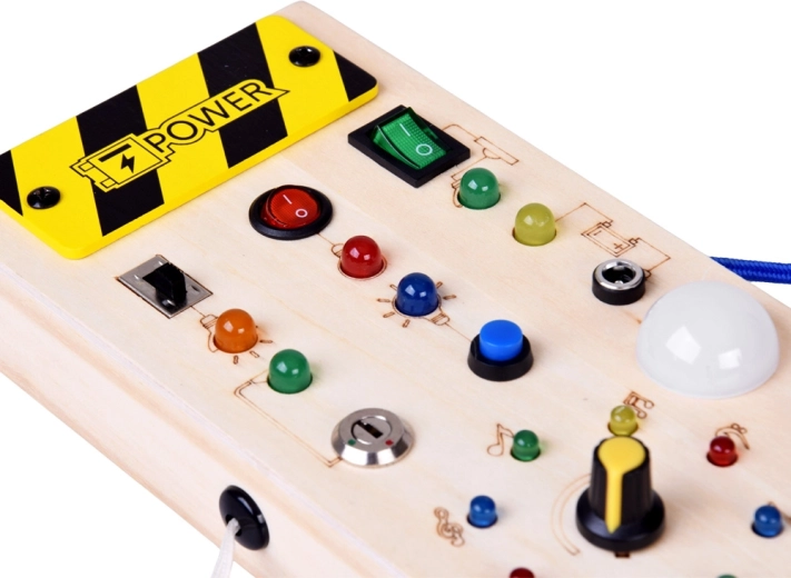 Cēloņa–seku apguve ar spīdošām LED