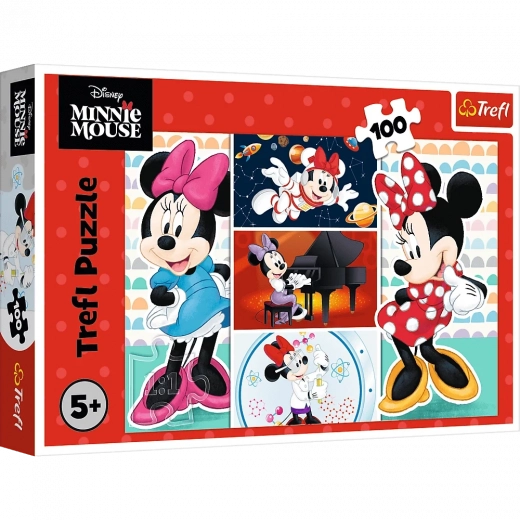 Bērnu puzle 100 gabali MINNIE DISNEY no Trefl