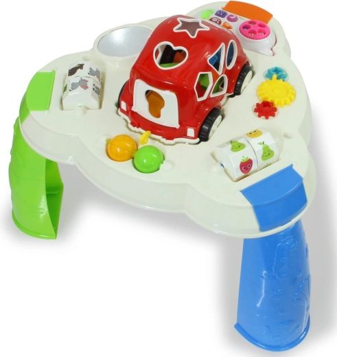 Shape sorter with car