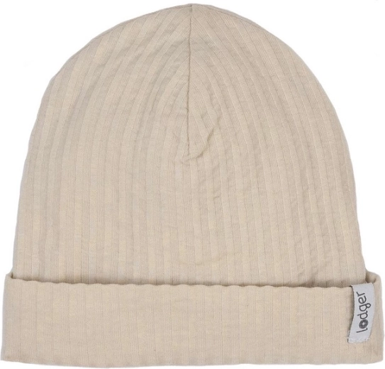 Lodger beanie cepurīte seersucker birch 0–6 mēneši