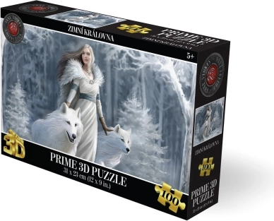 3D puzle Ziemas karaliene, 100 detaļas