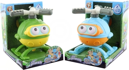 Ūdens smidzinātājs helikopters bērniem
