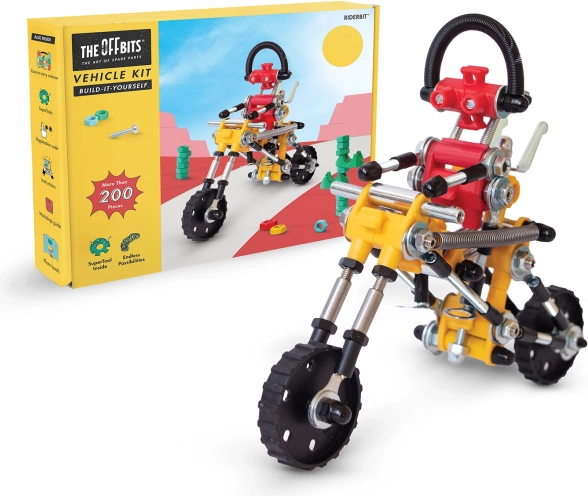 Konstruktors The OffBits RiderBit – robots uz motocikla