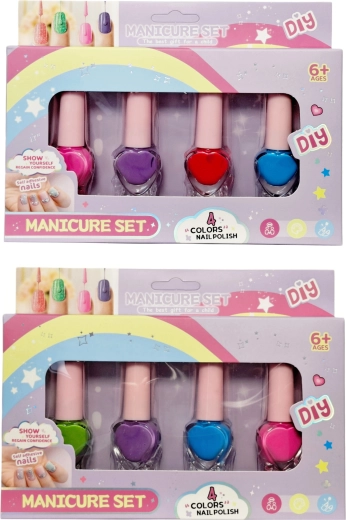 Children's Nail Polish Set (4 pcs)