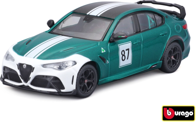 Metāla modelis Bburago 1:43 Alfa Romeo Giulia GTAm Racing