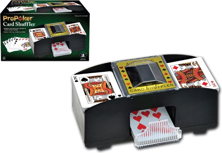 Elektriska kāršu maisītāja pokeram