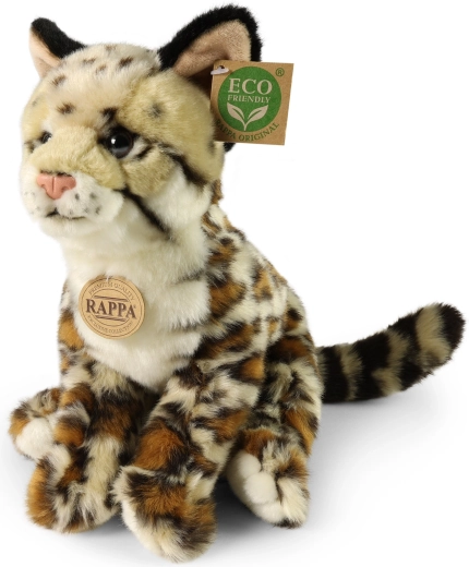 Plīša ocelots 27 cm, videi draudzīgs