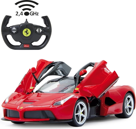 Tālvadības auto Ferrari LaFerrari, sarkans, 1:14