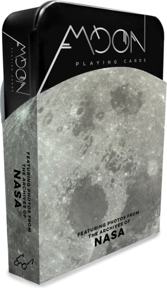 Kosmiskās spēļu kārtis Mēness no Chronicle Books