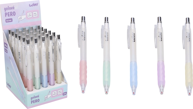 Gel pen 0.5 mm with blue ink