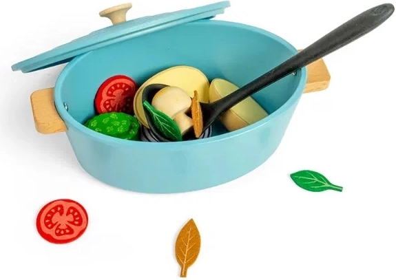 Bērnu cepamtrauks ar dārzeņiem Bigjigs Toys