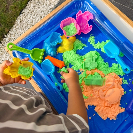 Creative fun with molds and tools