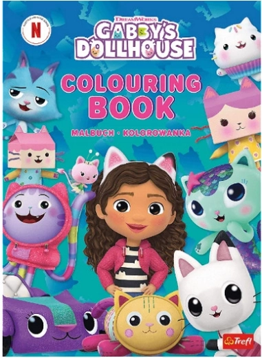 Gabby’s Dollhouse Coloring Book