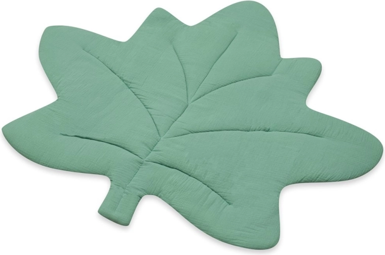 Muslīna rotaļu sega New Baby Maple Leaf mint