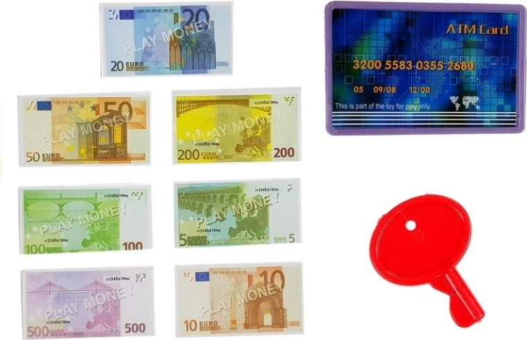 Bagātīgs pārtikas un norēķinu līdzekļu komplekts