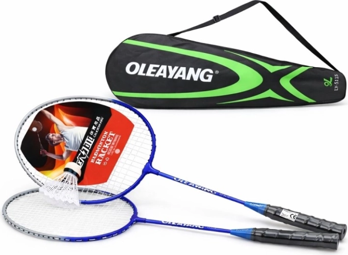 Badminton set with shuttlecock for kids and adults