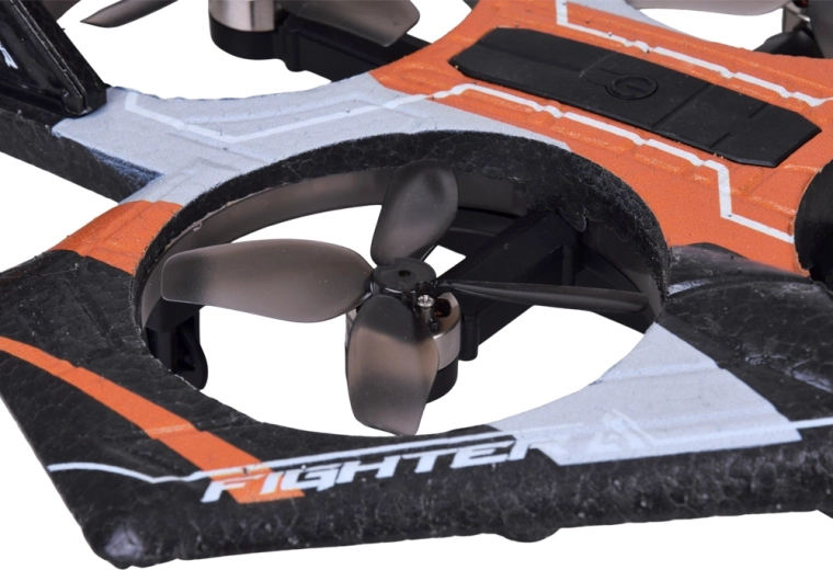 Izturīga VTOL konstrukcija ar aizsargātiem rotoriem