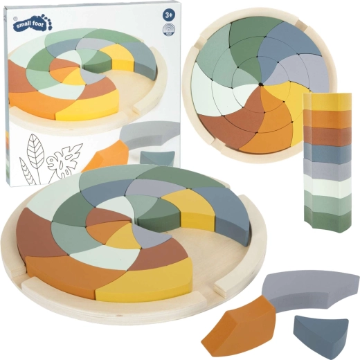 Small Foot Colorful Safari Puzzle