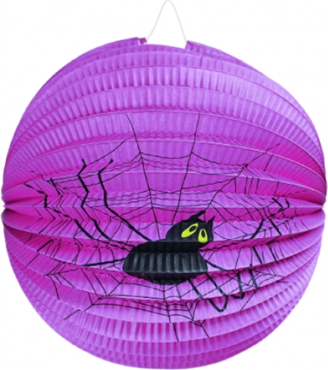 Halloween Spider Lantern 25 cm