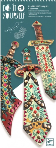 DJECO DIY Glitter Swords for Knights
