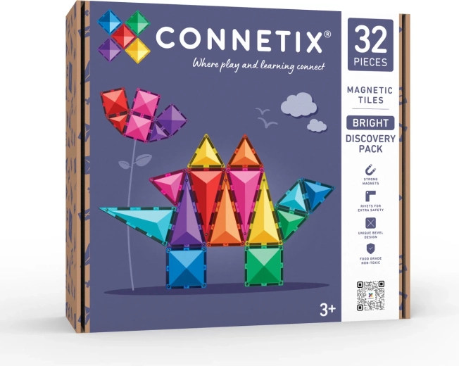 Bright Discovery Pack magnētiskais konstruktors, 32 detaļas